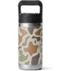 YETI Rambler Jr. 12 oz Kids Bottle, with Straw Cap(Tan Camo)