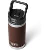 YETI Rambler Jr. 12 oz Kids Bottle, with Straw Cap(Wetlands Brown)
