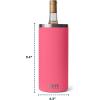 YETI Rambler Wine Chiller, (2) Rambler 10 oz Wine Tumbler, Vacuum Insulated, Stainless Steel with MagSlider Lid, Tropical Pink