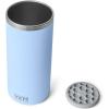 YETI Rambler Wine Chiller, Fits Most Wine Bottles(Big Sky Blue)