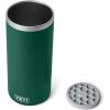 YETI Rambler Wine Chiller, Fits Most Wine Bottles(Black Forest Green)