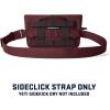 YETI Sidekick SideClick Strap(Wild Vine Red)