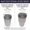 YETI Straw Lid Rambler Drinkware, Shatter-Proof and Dishwasher Safe(Fits 20 Oz Tumblers)