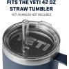 YETI Straw Lid Rambler Drinkware, Shatter-Proof and Dishwasher Safe(Fits 42 Oz Mug)