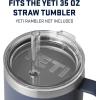 YETI Straw Lid Rambler Drinkware, Shatter-Proof and Dishwasher Safe(one size)