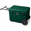 YETI Tundra Haul Portable Wheeled Cooler(Black Forest Green)