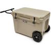 YETI Tundra Haul Portable Wheeled Cooler(Tan)