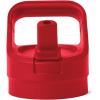 YETI Yonder Bottle Color Matched Straw Cap(Rescue Red)