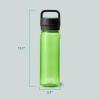 YETI Yonder Water Bottle with Yonder Chug Cap, Lightweight, Leakproof and BPA-Free(Canopy Green)