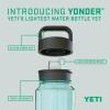 YETI Yonder Water Bottle with Yonder Chug Cap, Lightweight, Leakproof and BPA-Free(Seafoam)