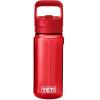 YETI Yonder Water Bottle with Yonder Straw Cap(Rescue Red)