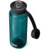 YETI Yonder Water Bottle with Yonder Tether Cap, Lightweight, Leakproof and BPA-Free(Agave Teal)