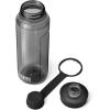 YETI Yonder Water Bottle with Yonder Tether Cap, Lightweight, Leakproof and BPA-Free(Charcoal)