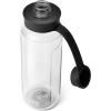 YETI Yonder Water Bottle with Yonder Tether Cap, Lightweight, Leakproof and BPA-Free(Clear)