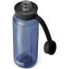 YETI Yonder Water Bottle with Yonder Tether Cap, Lightweight, Leakproof and BPA-Free(Navy)