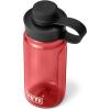 YETI Yonder Water Bottle with Yonder Tether Cap, Lightweight, Leakproof and BPA-Free(Rescue Red)