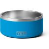 YETI Boomer 8, Stainless Steel, Non-Slip Dog Bowl, Holds 64 Ounces(Big Wave Blue)