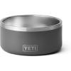 YETI Boomer 8, Stainless Steel, Non-Slip Dog Bowl, Holds 64 Ounces(Charcoal)