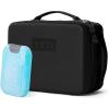 YETI Daytrip 5L Insulated Soft Cooler Lunch Box, Black and Small ICE Sheet Refreezable Reusable Cooler Ice Pack