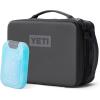 YETI Daytrip 5L Insulated Soft Cooler Lunch Box, Charcoal and Small ICE Sheet Refreezable Reusable Cooler Ice Pack