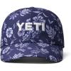 YETI Floral Print Baseball Cap(Navy)