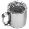 YETI Rambler 10 oz Stackable Mug, Vacuum Insulated, Stainless Steel with MagSlider Lid, White(Stainless)