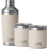 YETI Rambler 20 oz Cocktail Shaker, (2) 10 oz Stackable Lowball 2.0, Vacuum Insulated, Stainless Steel with MagSlider Lid, Cape Taupe