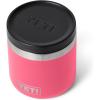 YETI Rambler 8 oz Food Jar, Vacuum Insulated, Stainless Steel, With Airtight Lid, Black Forest Green(Tropical Pink)