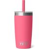 YETI Rambler Jr. 10 Oz Tumbler with Silicone Straw Lid(Tropical Pink)
