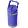YETI Rambler Jr. 12 oz Kids Bottle, with Straw Cap(Ultramarine Violet)