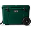YETI Tundra Haul Portable Wheeled Cooler(Black Forest Green)