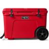 YETI Tundra Haul Portable Wheeled Cooler(Rescue Red)