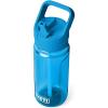 YETI Yonder Water Bottle with Yonder Straw Cap(Big Wave Blue)