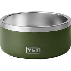 YETI Boomer 4, Stainless Steel, Non-Slip Dog Bowl, Holds 32 Ounces(Highlands Olive)