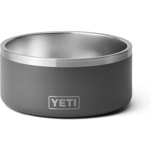 YETI Boomer 8, Stainless Steel, Non-Slip Dog Bowl, Holds 64 Ounces(Charcoal)