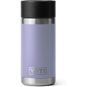 YETI Rambler 12 oz Bottle, Stainless Steel, Vacuum Insulated, with Hot Shot Cap(Cosmic Lilac)