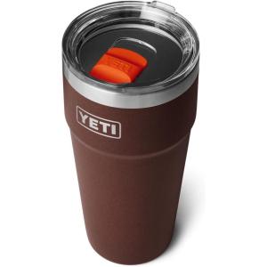 YETI Rambler 30 oz Stackable Tumbler, Stainless Steel, Vacuum Insulated with MagSlider Lid(Wetlands Brown)