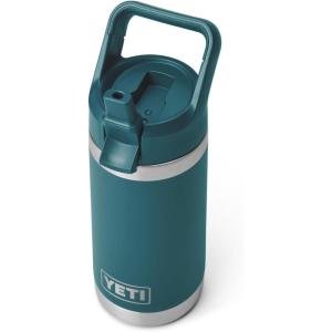 YETI Rambler Jr. 12 oz Kids Bottle, with Straw Cap(Agave Teal)