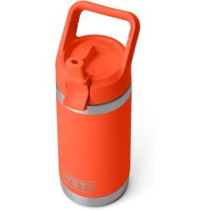 YETI Rambler Jr. 12 oz Kids Bottle, with Straw Cap(Papaya)