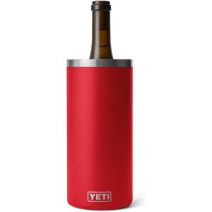 YETI Rambler Wine Chiller, Fits Most Wine Bottles(Rescue Red)