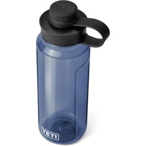 YETI Yonder Water Bottle with Yonder Tether Cap, Lightweight, Leakproof and BPA-Free(Navy)