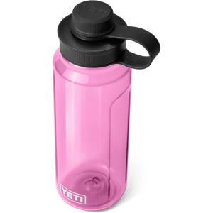 YETI Yonder Water Bottle with Yonder Tether Cap, Lightweight, Leakproof and BPA-Free(Power Pink)