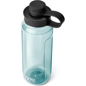 YETI Yonder Water Bottle with Yonder Tether Cap, Lightweight, Leakproof and BPA-Free(Seafoam)