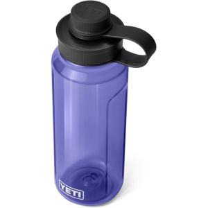YETI Yonder Water Bottle with Yonder Tether Cap, Lightweight, Leakproof and BPA-Free(Ultramarine Violet)