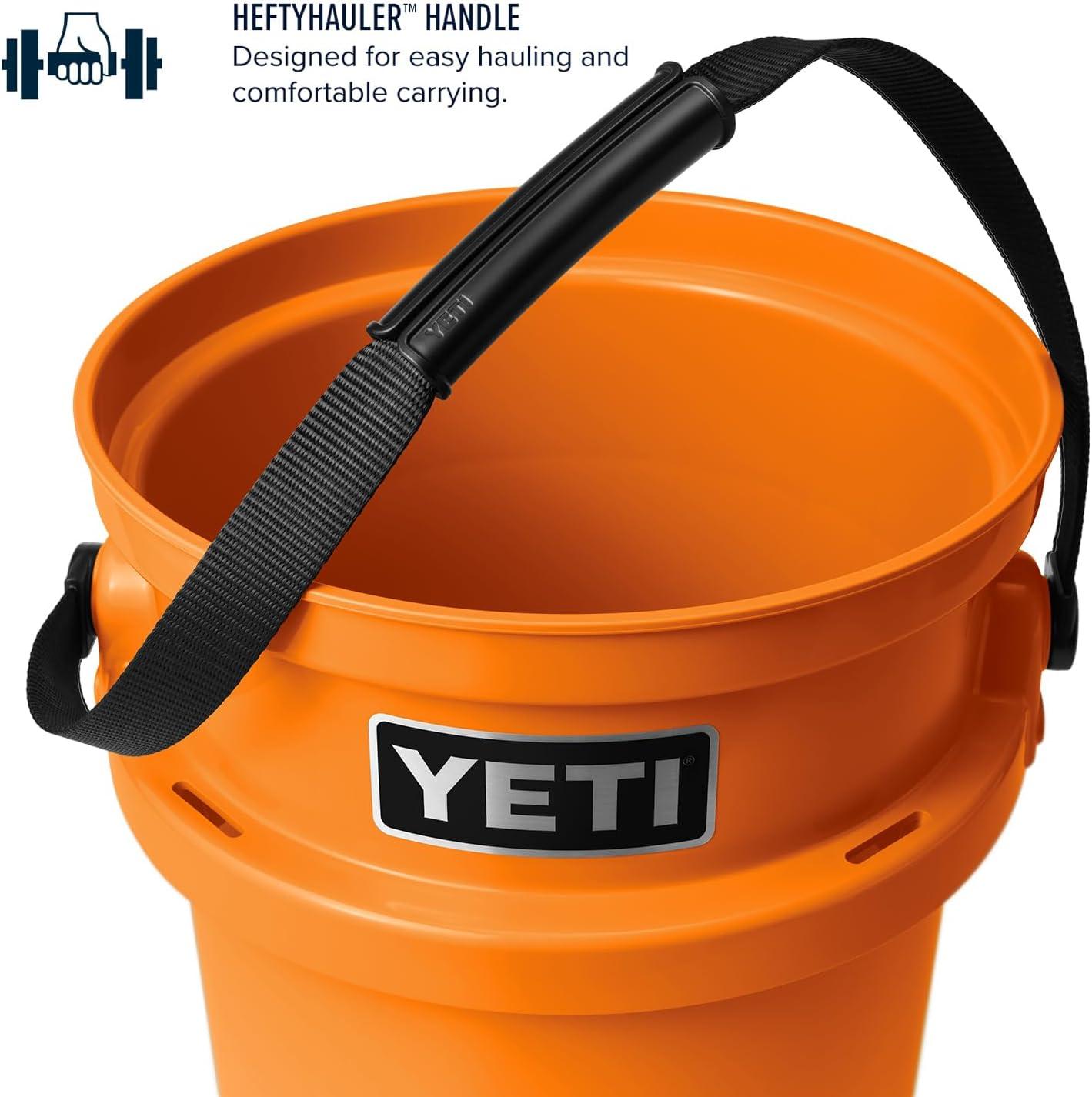 imageYETI Loadout 5Gallon Bucket Impact Resistant FishingUtility BucketKing Crab