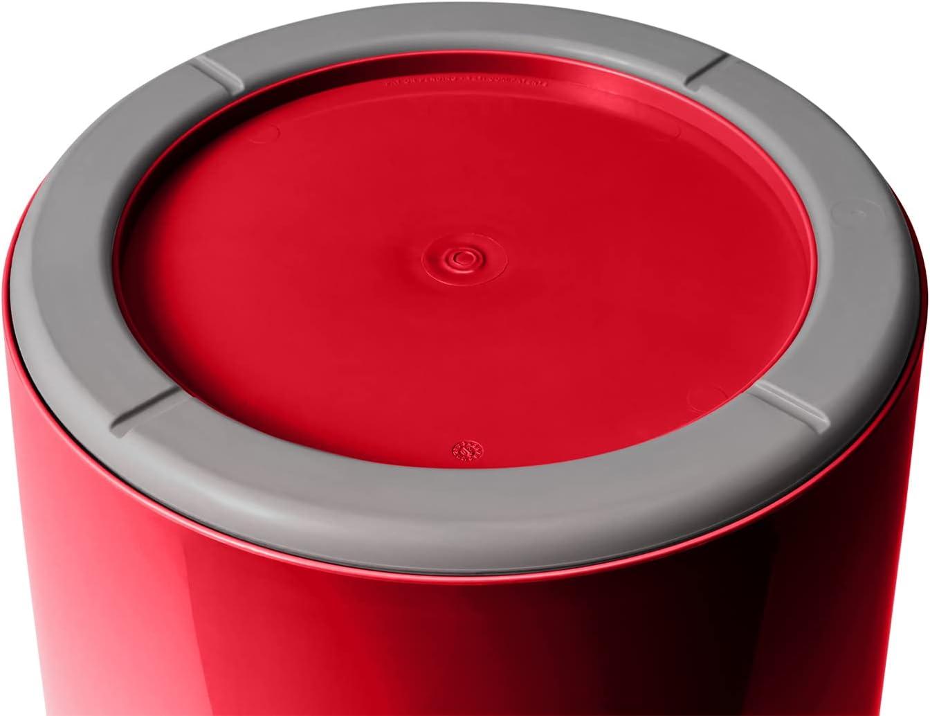 imageYETI Loadout 5Gallon Bucket Impact Resistant FishingUtility BucketRescue Red