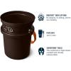 YETI Loadout 5-Gallon Bucket, Impact Resistant Fishing/Utility Bucket(Wetlands Brown)