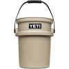 YETI Loadout 5-Gallon Bucket, Impact Resistant Fishing/Utility Bucket(Tan)