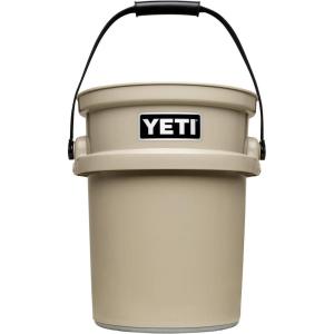 YETI Loadout 5-Gallon Bucket, Impact Resistant Fishing/Utility Bucket(Tan)