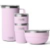 YETI Rambler (2) 16 oz Stackable Tumbler, 2 Quart Bowl, 64 oz Pitcher with MagSlider Lid, Cherry Blossom